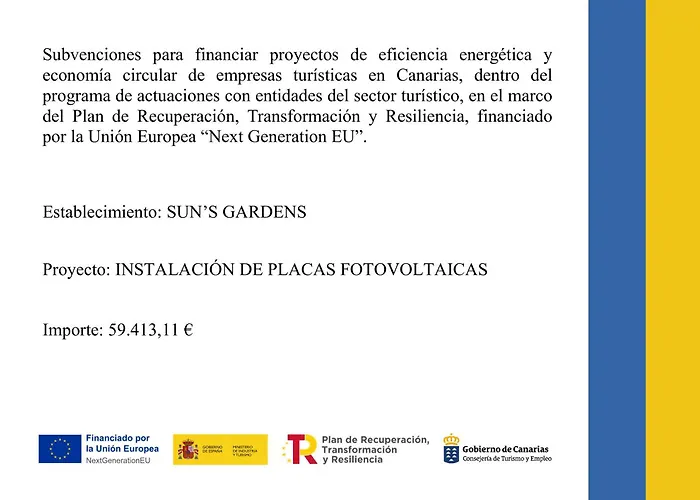 Complejo Sun'S Gardens - Maspalomas