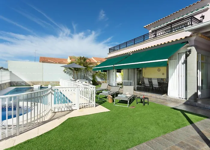 Villa Dalara Maspalomas, Private Pool And Jacuzzi